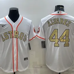 Houston Astros Yordan Alvarez Baseball JERSEY white