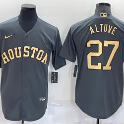 Houston Astros Jose Altuve Baseball JERSEY black