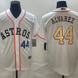 Houston Astros Yordan Alvarez Baseball JERSEY white