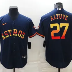 Houston Astros Jose Altuve Baseball JERSEY navy