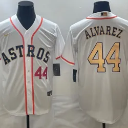 Houston Astros Yordan Alvarez Baseball JERSEY white