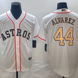 Houston Astros Yordan Alvarez Baseball JERSEY white