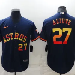 Houston Astros Jose Altuve Baseball JERSEY navy