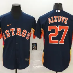 Houston Astros Jose Altuve Baseball JERSEY navy