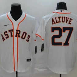 Houston Astros Jose Altuve Baseball JERSEY white