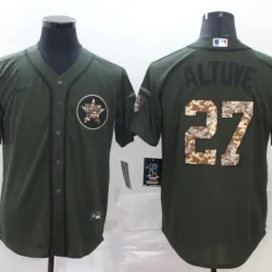Houston Astros Jose Altuve Baseball JERSEY green