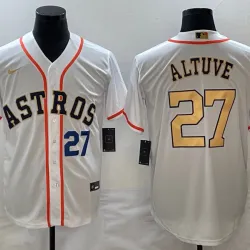 Houston Astros Jose Altuve Baseball JERSEY white