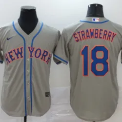 New York Mets Darryl Strawberry Baseball JERSEY