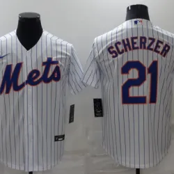 New York Mets Max Scherzer Baseball JERSEY
