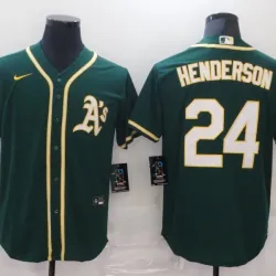 Rickey Henderson Oakland Athletics Baseball JERSEY