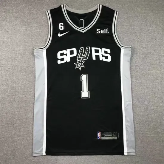 San Antonio Spurs  Victor Wembanyama basketball jersey