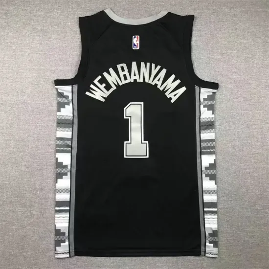 San Antonio Spurs  Victor Wembanyama basketball jersey