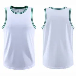 White Green Summer Men Women Basketball Jersey Men Blank Basketball Uniforms Goal Throw Training Vest Athletic Sports Shirts Customizable