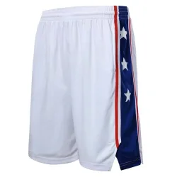 White Men's Professional Basketball Shorts Joggers Loose Quick-drying Casual Beach Shorts Solid Men Shorts Pantalones cortos de balonc