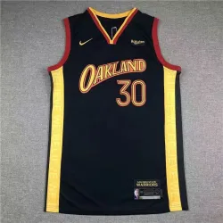 Golden State Warriors Stephen Curry basketball jersey black