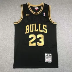 Chicago Bulls Michael Jordan basketball jersey black