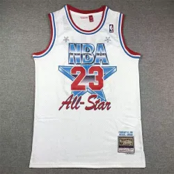 Chicago Bulls Michael Jordan all star basketball jersey white