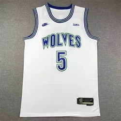 Minnesota Timberwolves Anthony Edwards basketball jersey white
