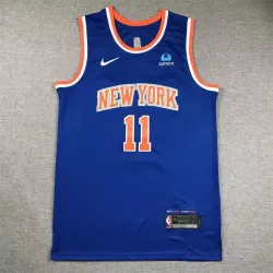 New York Knicks Jalen Brunson basketball jersey blue