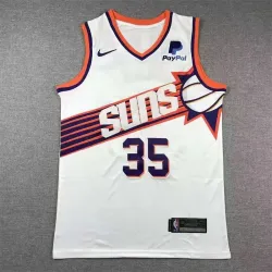 Kevin Durant #35 Phoenix Suns basketball jersey white