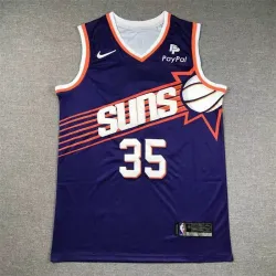 Kevin Durant #35 Phoenix Suns basketball jersey purple
