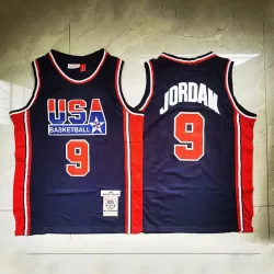 Chicago Bulls Michael Jordan basketball jersey navy blue