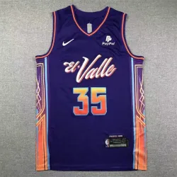 Kevin Durant #35 Phoenix Suns basketball jersey purple