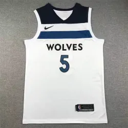 Minnesota Timberwolves Anthony Edwards basketball jersey white