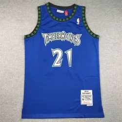 Minnesota Timberwolves Kevin Garnett basketball jersey blue