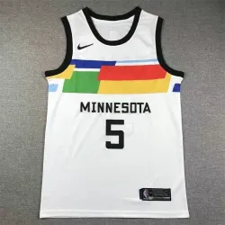 Minnesota Timberwolves Anthony Edwards basketball jersey white