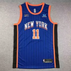 New York Knicks Jalen Brunson basketball jersey blue
