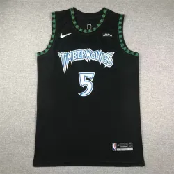 Minnesota Timberwolves Anthony Edwards basketball jersey black