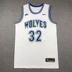 Minnesota Timberwolves Karl-Anthony Towns basketball jersey white
