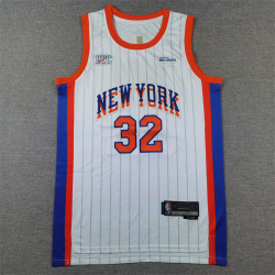New York Knicks Karl-Anthony Towns basketball jersey white