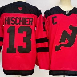 New Jersey Devils Nico Hischier Hockey  JERSEY