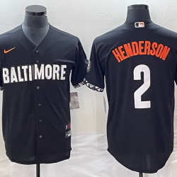 Gunnar Henderson Baltimore Orioles Baseball JERSEY orange