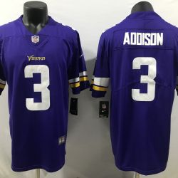 Minnesota Vikings Jordan Addison football JERSEY