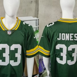 Green Bay Packers Aaron Jones football JERSEY