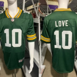 Green Bay Packers Jordan Love football JERSEY