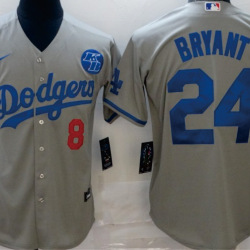 Youth Size Los Angeles Dodgers Kobe Bryant Baseball JERSEY