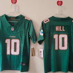 Youth Size MIAMI DOLPHINS TYREEK HILL FOOTBALL JERSEY