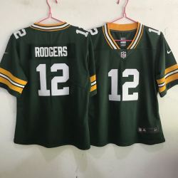 Youth Size GREEN BAY PACKERS AARON RODGERS FOOTBALL JERSEY