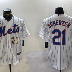 New York Mets Max Scherzer Baseball JERSEY