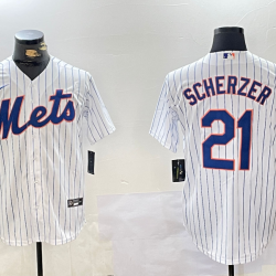 New York Mets Max Scherzer Baseball JERSEY