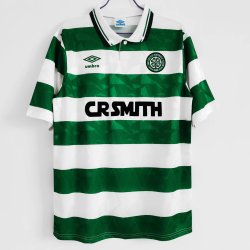 Scotland CLUB Celtic FC team 1989/91 HOME Jersey