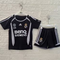 Kid Size SPAIN Club Real Madrid 2006/07 away Jersey