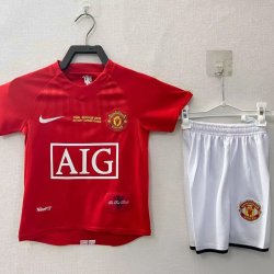 UK CLUB Manchester United F.C. 2007/08 home Jersey