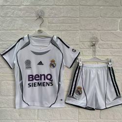 Kid Size SPAIN Club Real Madrid 2006/07 home Jersey