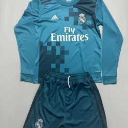 Kid Size SPAIN Club Real Madrid 2017/18 away Jersey