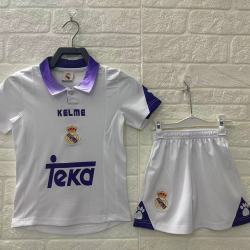 Kid Size SPAIN Club Real Madrid 1997/98 home Jersey